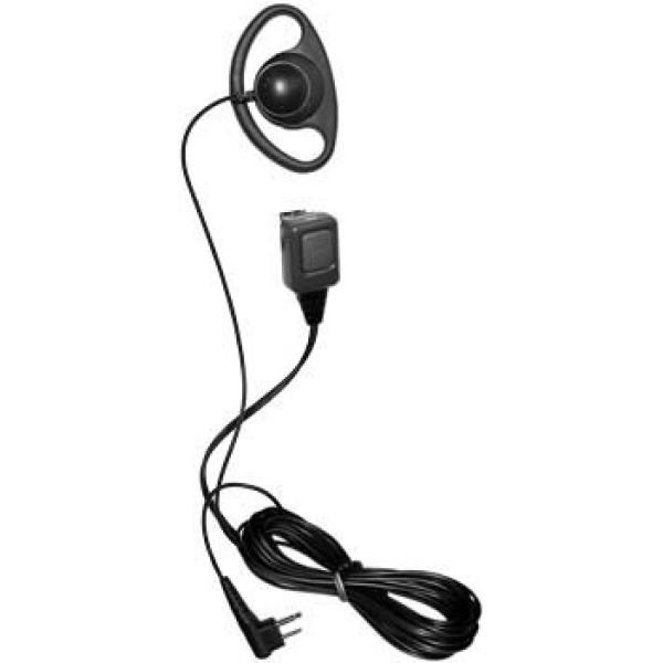 D Shape Earpiece/Microphone