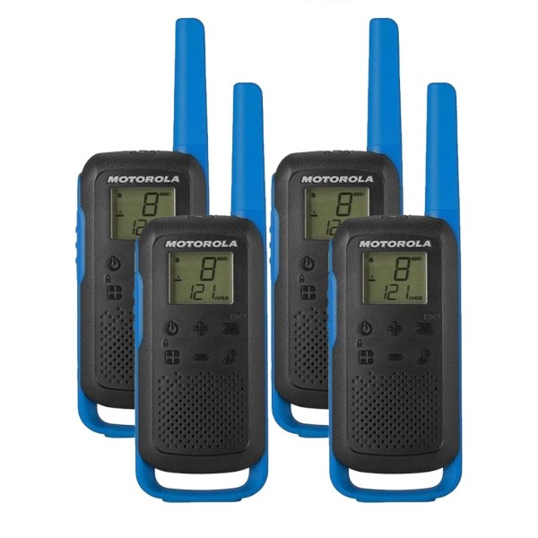 Motorola T62 Quad Pack Walkie Talkies