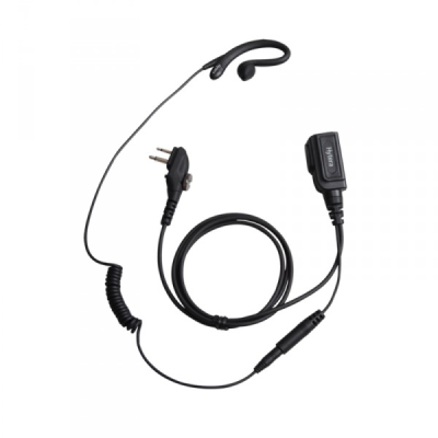 Hytera EHM19 C Shape earpiece and PTT microphone